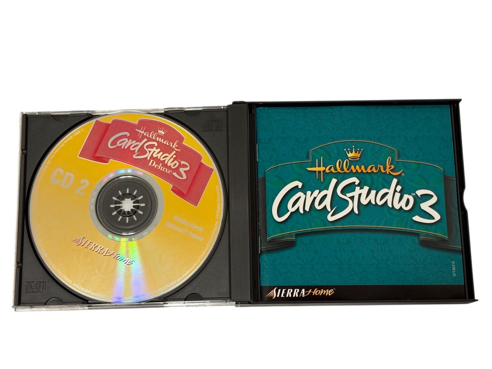 Hallmark Card Studio 3 Deluxe PC CD-Rom 3 Disc Software Set