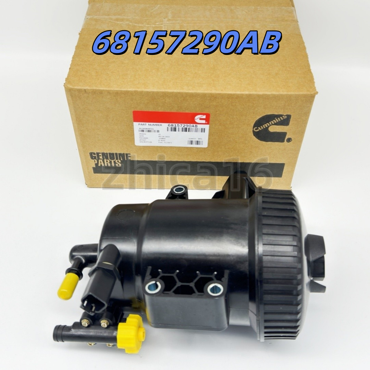 68157290AB Fuel Filter Housing For Cummins Ram 2500 3500 4500 6.7L 2015-2018