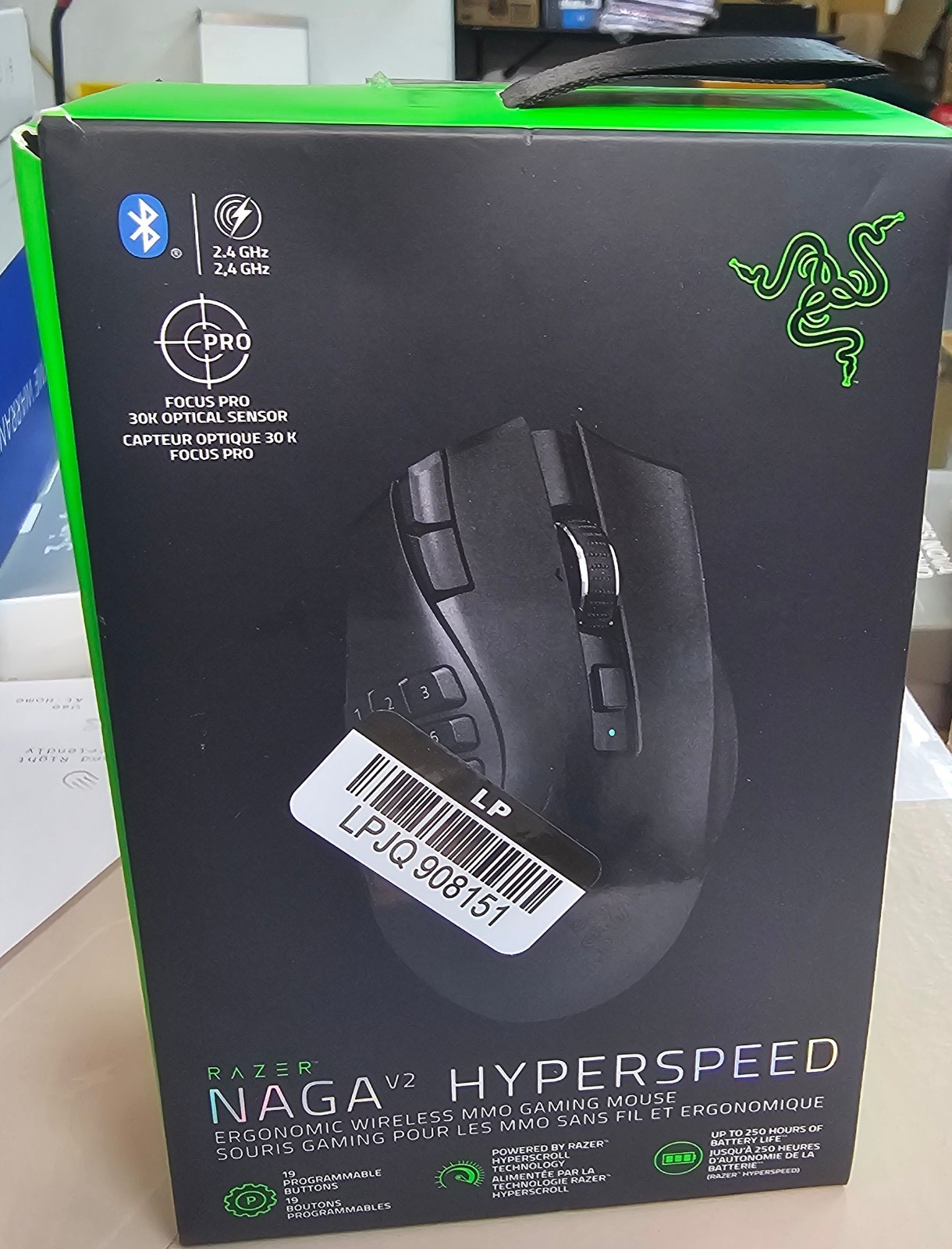 Razer Naga V2 Pro Wireless Gaming Mouse