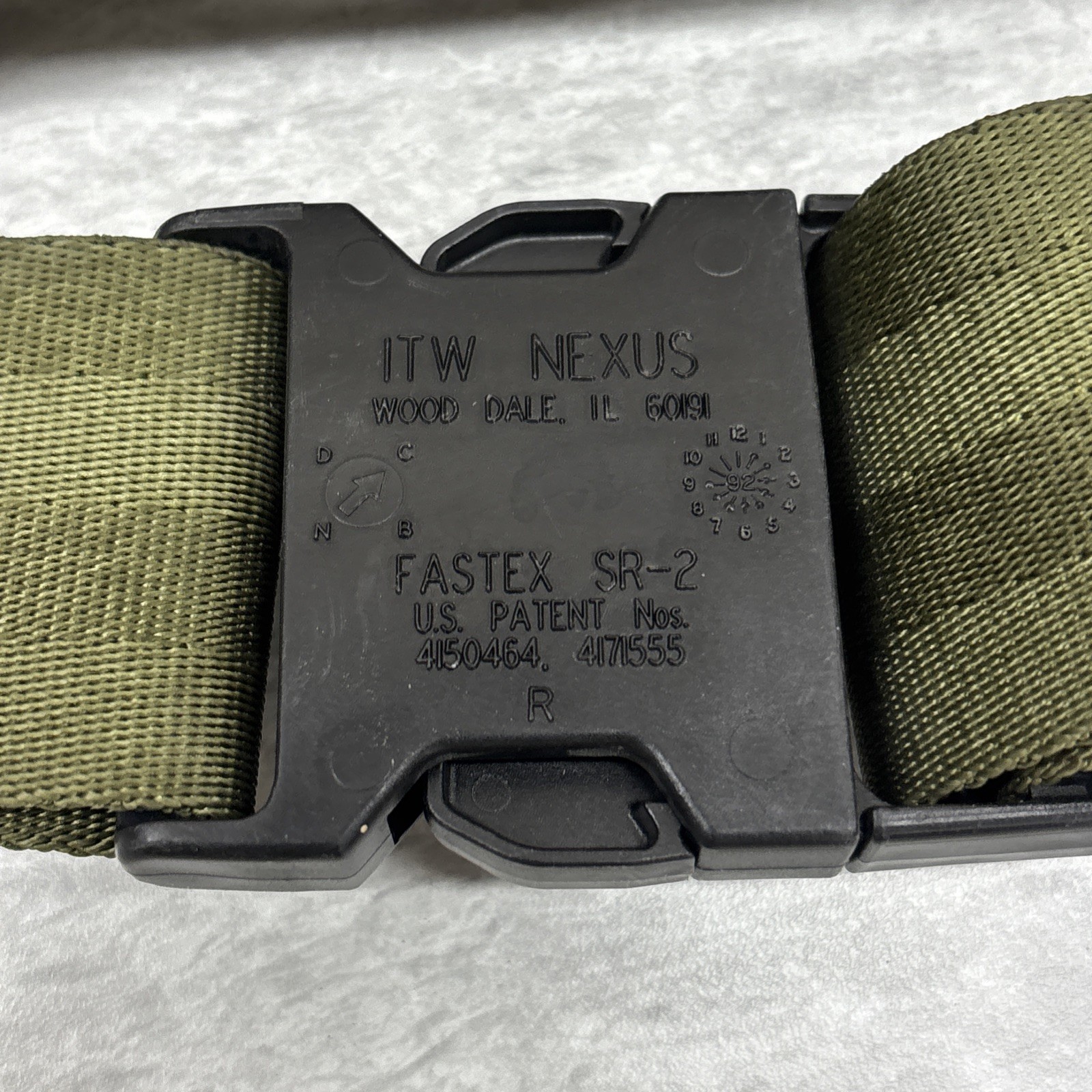 VTG US Forest Service Supply FSS Firefighter Harness, Belt, (2)Canteen Pouches