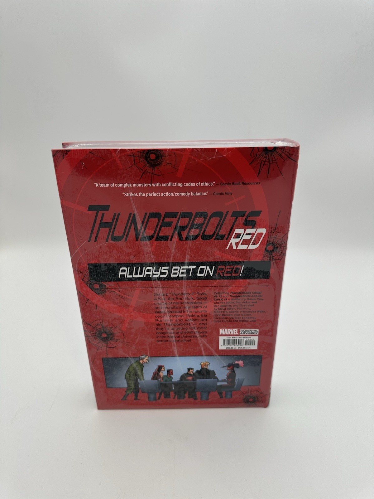 Thunderbolts RED Omnibus NOTO REGULAR COVERMarvel HC