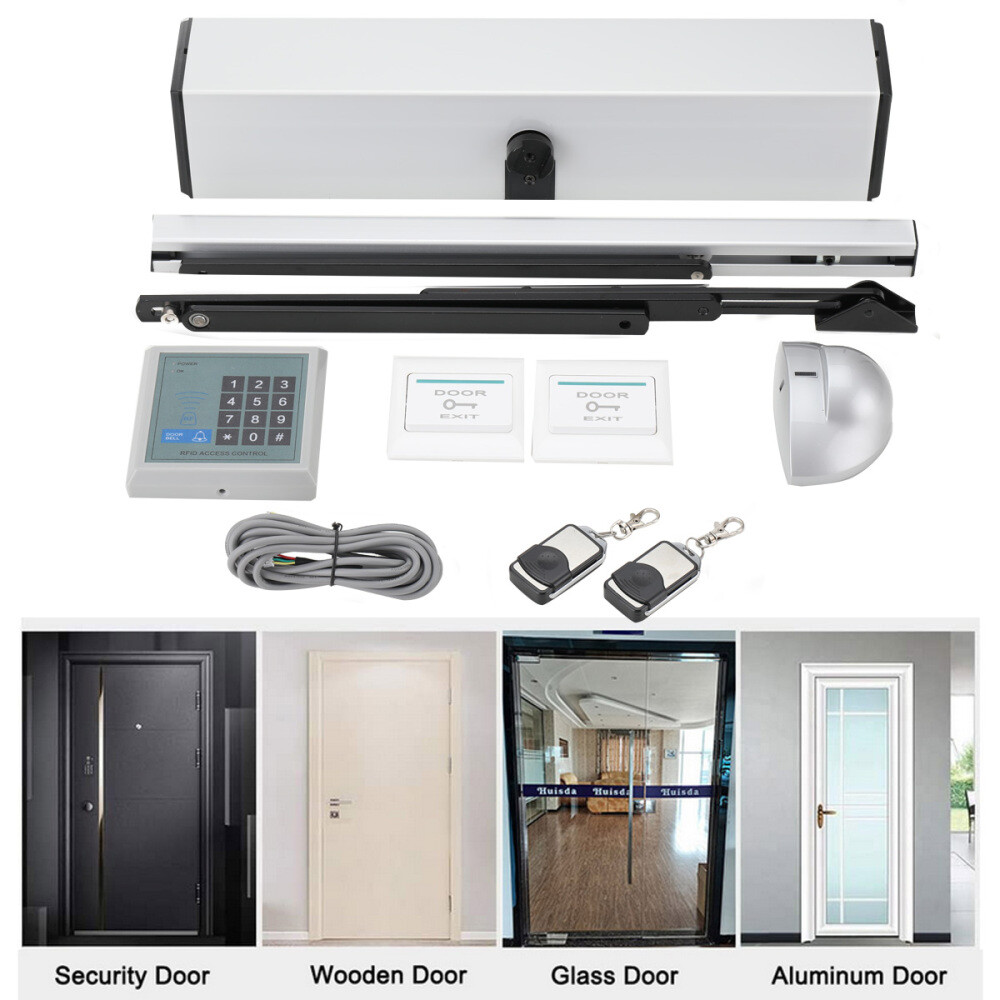 Automatic Swing Door Opener Electric Handicap Swing Gate Operator Remote Control