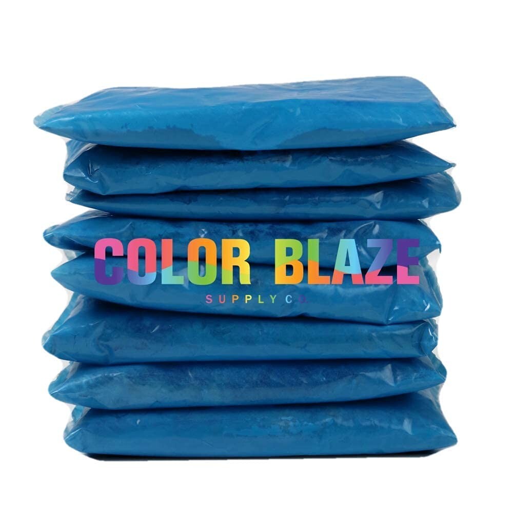 Color Blaze Gender Reveal Powder Packets - Blue - Set of 10, Baby Party, Boy