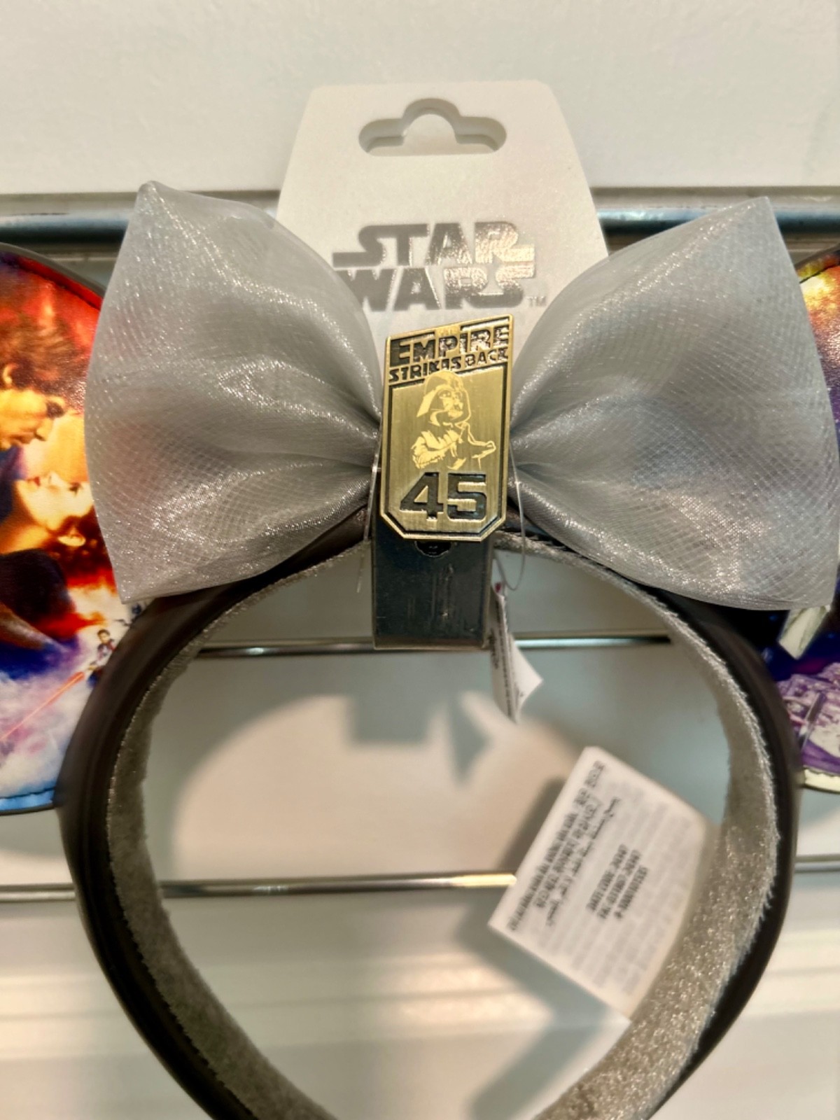 Disney Parks Star Wars Empire Strikes Back 45th Anniversary Ears Headband 2025