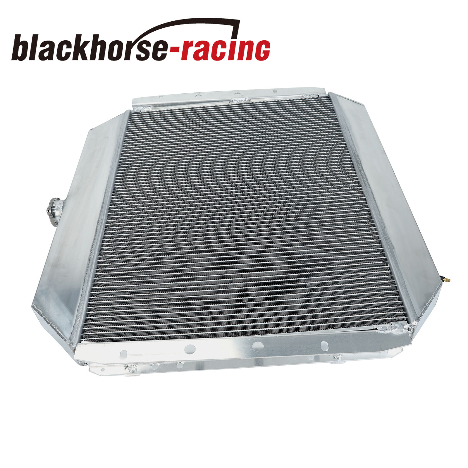 For 1966-1979 Ford F100 F150 F250 F350 Bronco V8 3 Row Radiator+Shroud Fan+Relay