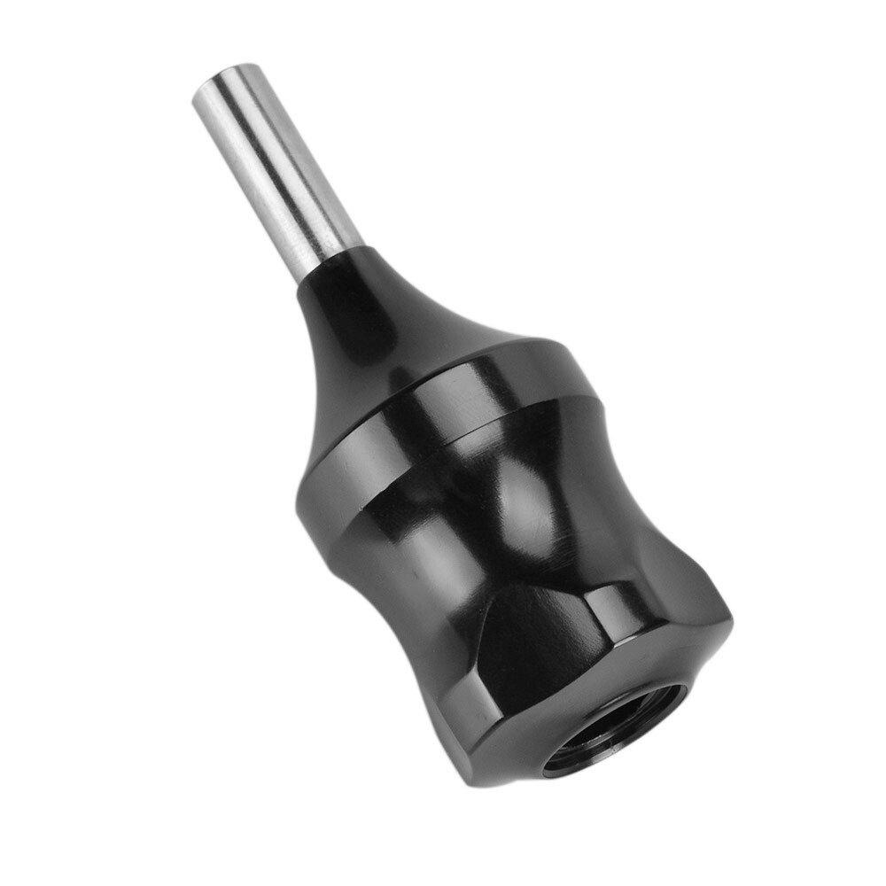 Professional Black Tattoo Zinc Alloy Cartridge Grip & 78mm Needle Plunger US