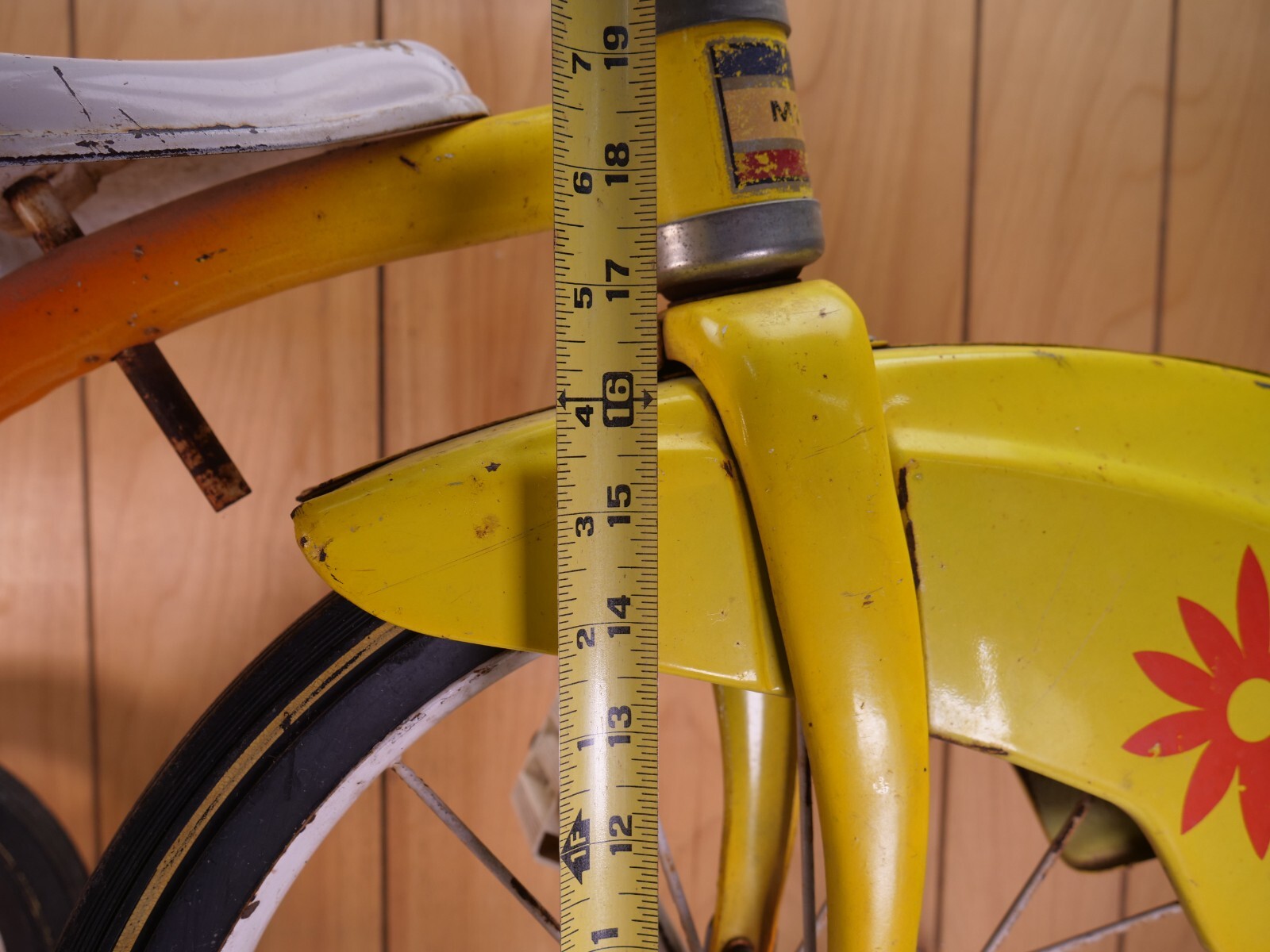 Vintage 1960s Murray Flower Power Hippie Tricycle Excellent Ridable Condition