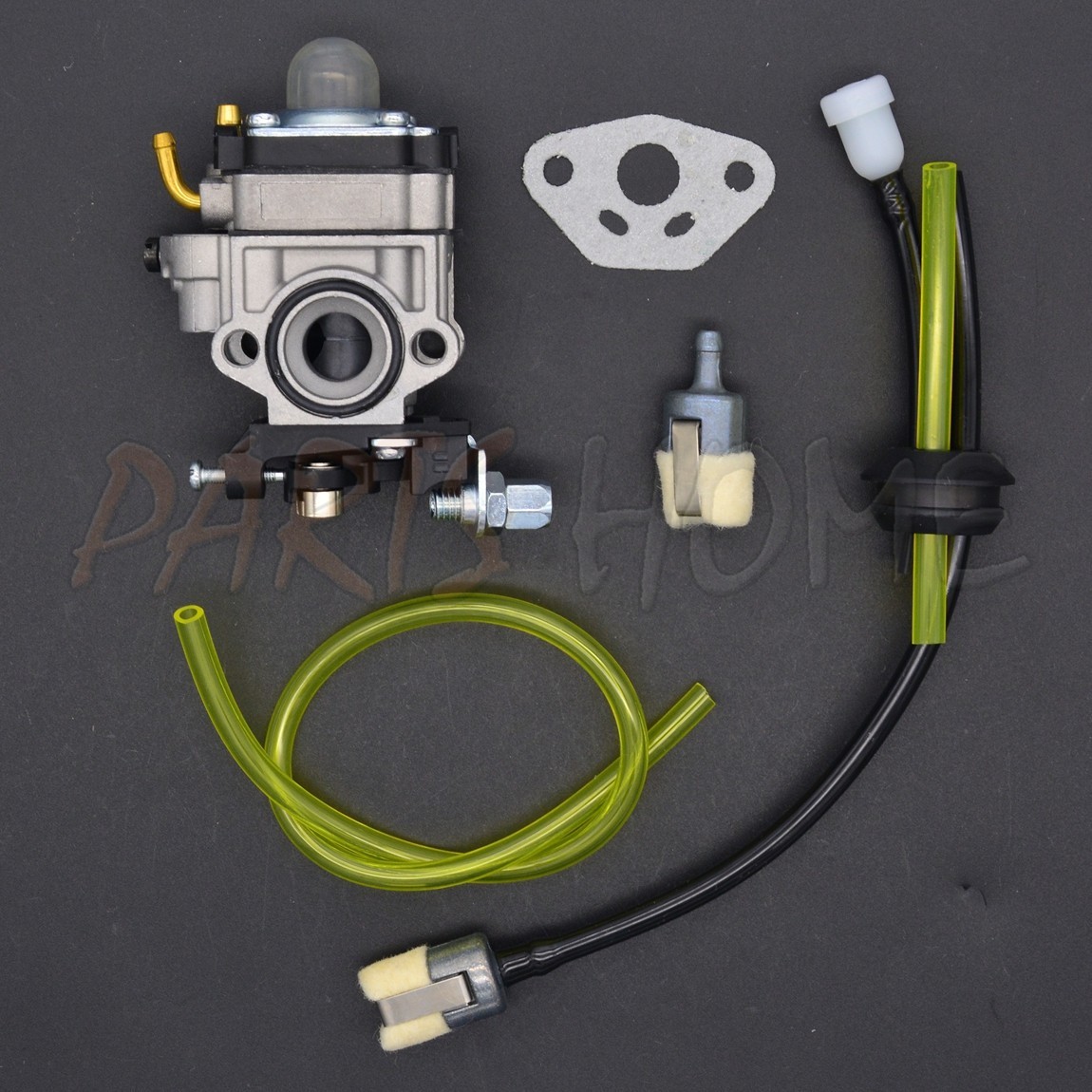 Carburetor With Fuel Line Filter For Earthquake 31635 MC33 33cc Viper Cultivator