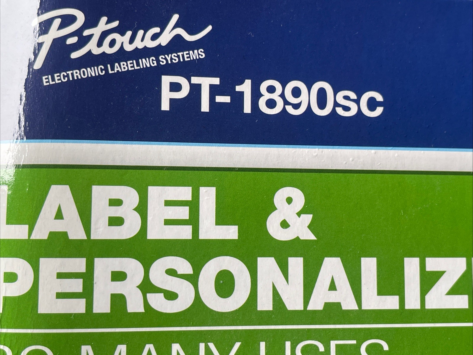 Brother P-Touch PT-1890SC Deluxe Home & Office Labeler