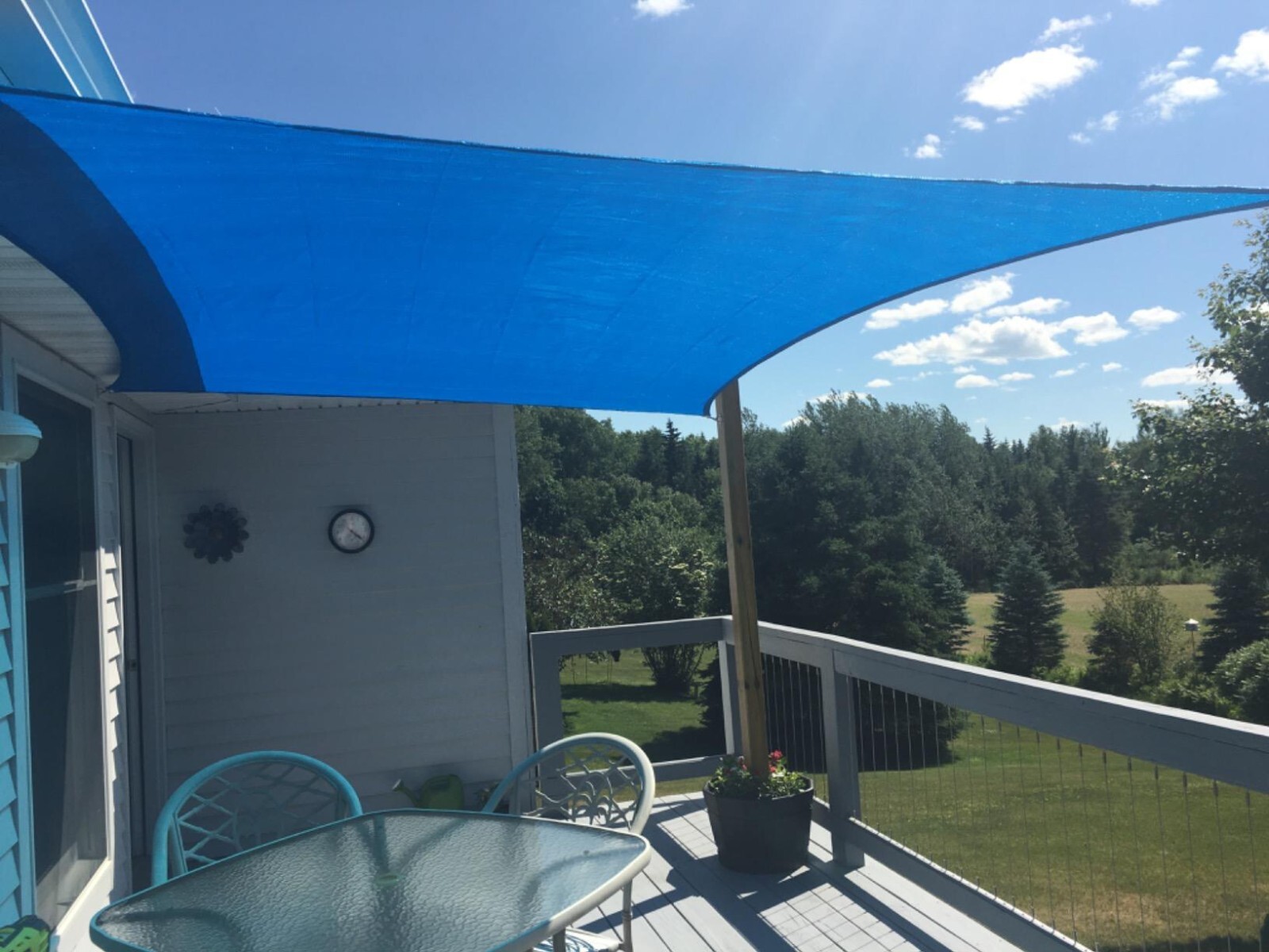 Outdoor Sun Shade Sail Canopy Shelter Cover Patio Awning Garden Pool Rectangle