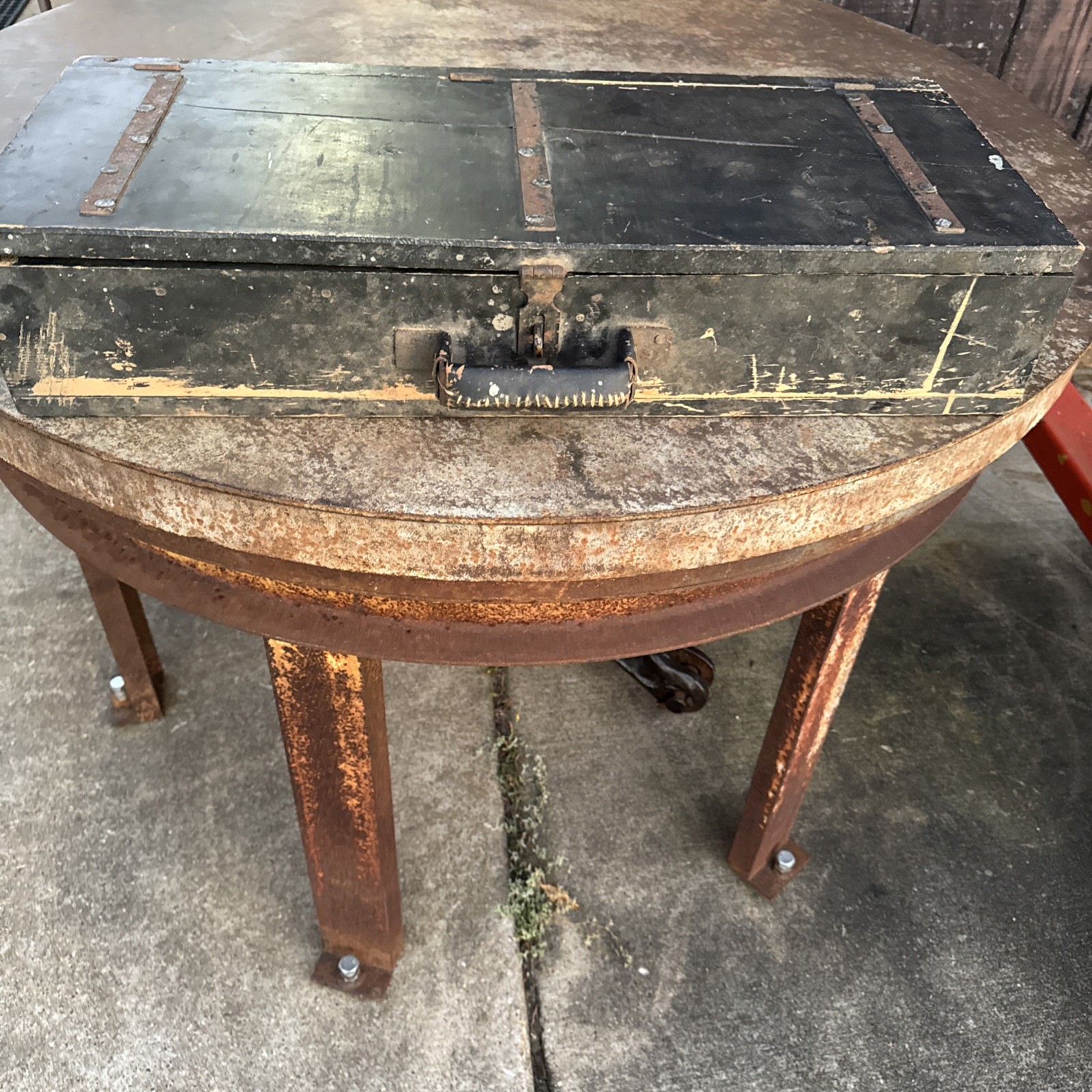 Vintage Sailor's Wood and Steel Rope Repair Fid Very Old and Heavy Nautical