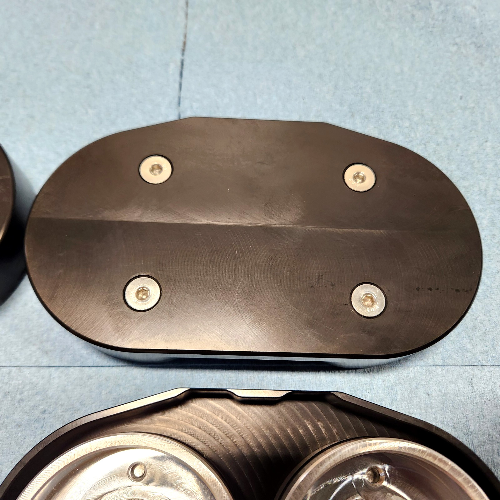 Sprint Car Kinsler 2.9" injection billet alum. wash plug kit - new product