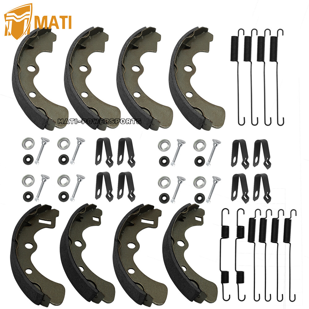 Front Rear Wheel Cylinder Brake Shoe for Kawasaki Mule 3000 4000 KAF620 2001-21