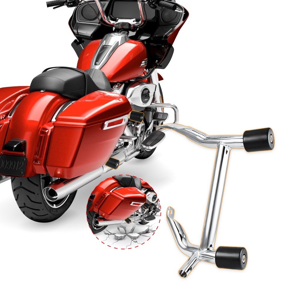 Saddlebags Guards Crash Rails Bars For Harley Touring Road Street Glides 14-25