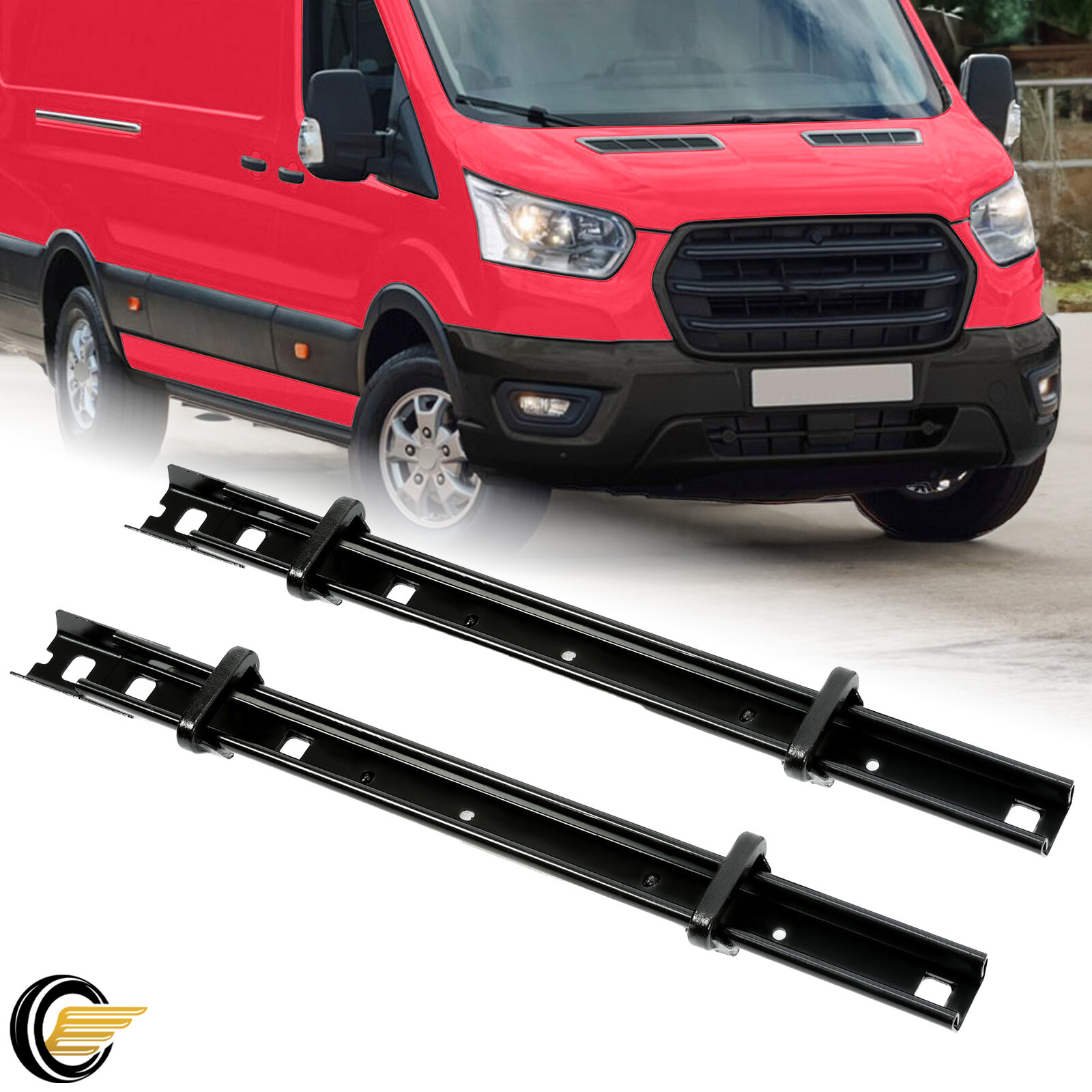 For 15 16 17 18 19 20 21 22 23 Ford Transit 2 Person Bench Seat Floor Brackets