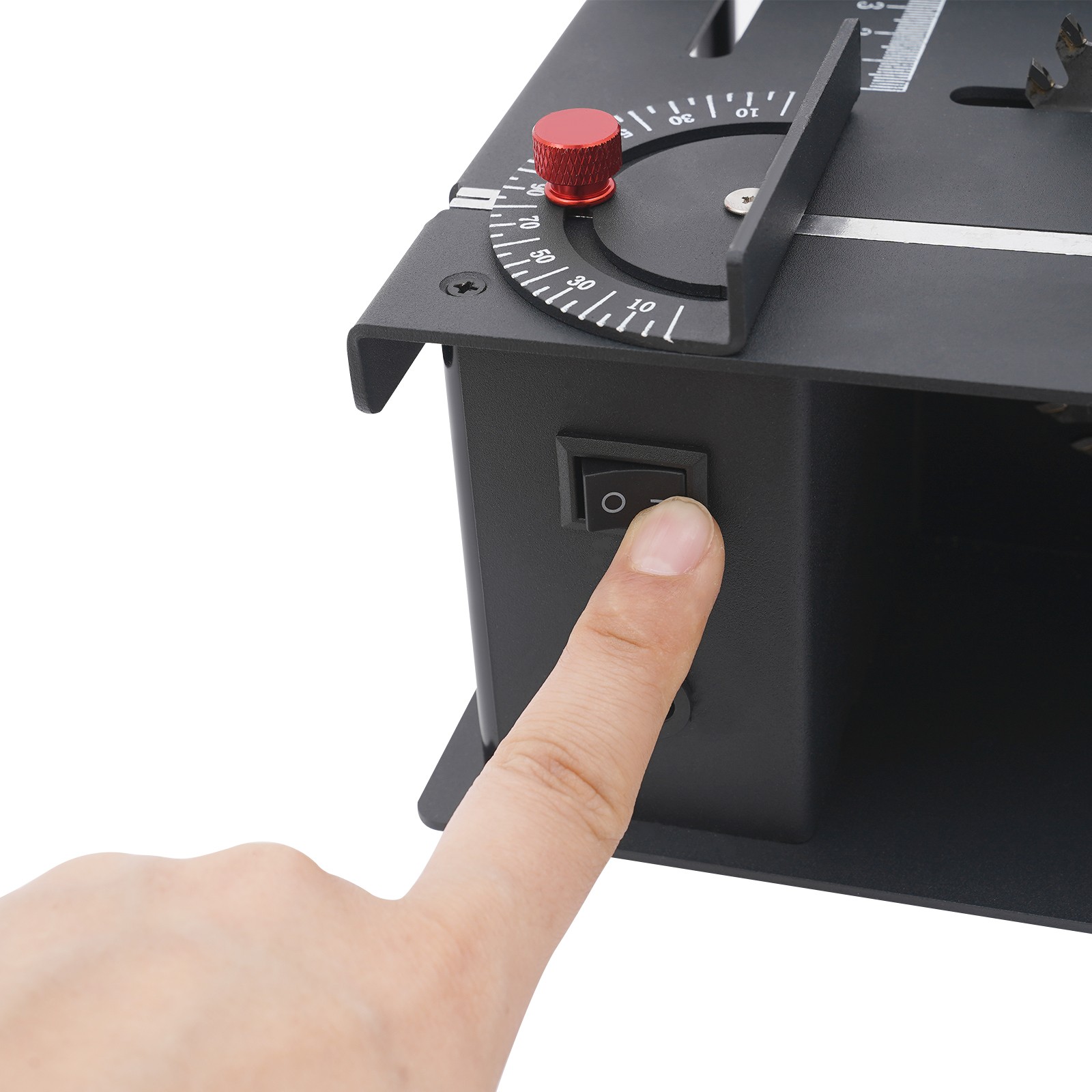 Mini Table Saw Small Woodworking Electric Bench Saw Precision DIY Cutting Tool