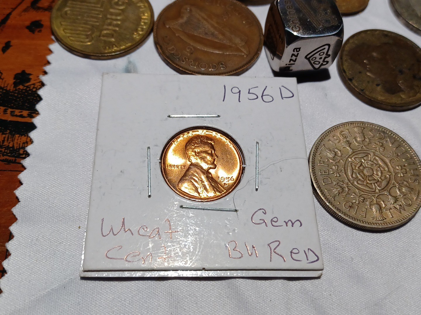 Coins, Tokens, And A Dye~