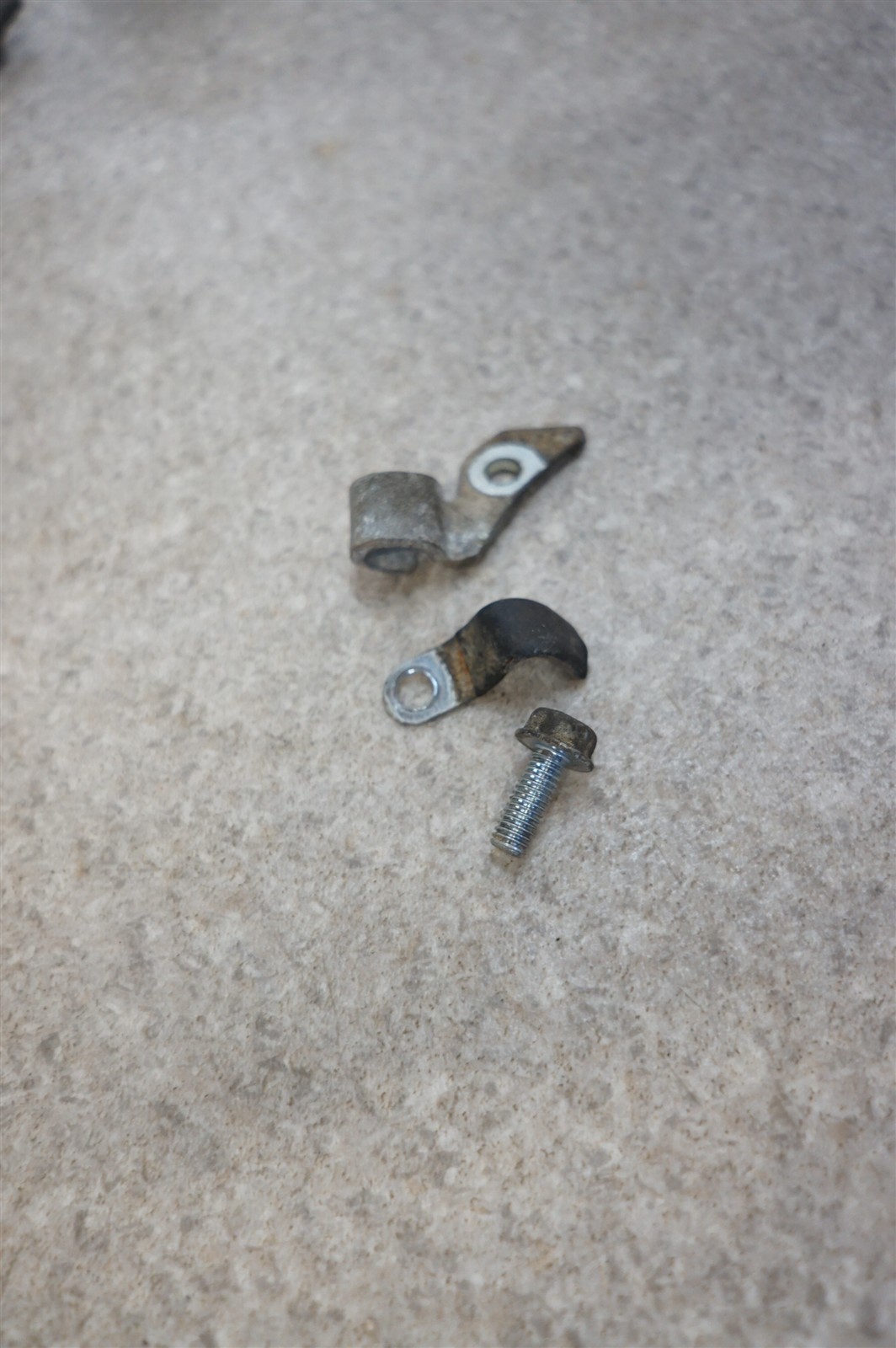 1984 84 Honda ATC250R ATC 250R Stock OEM Clutch Cable Mount