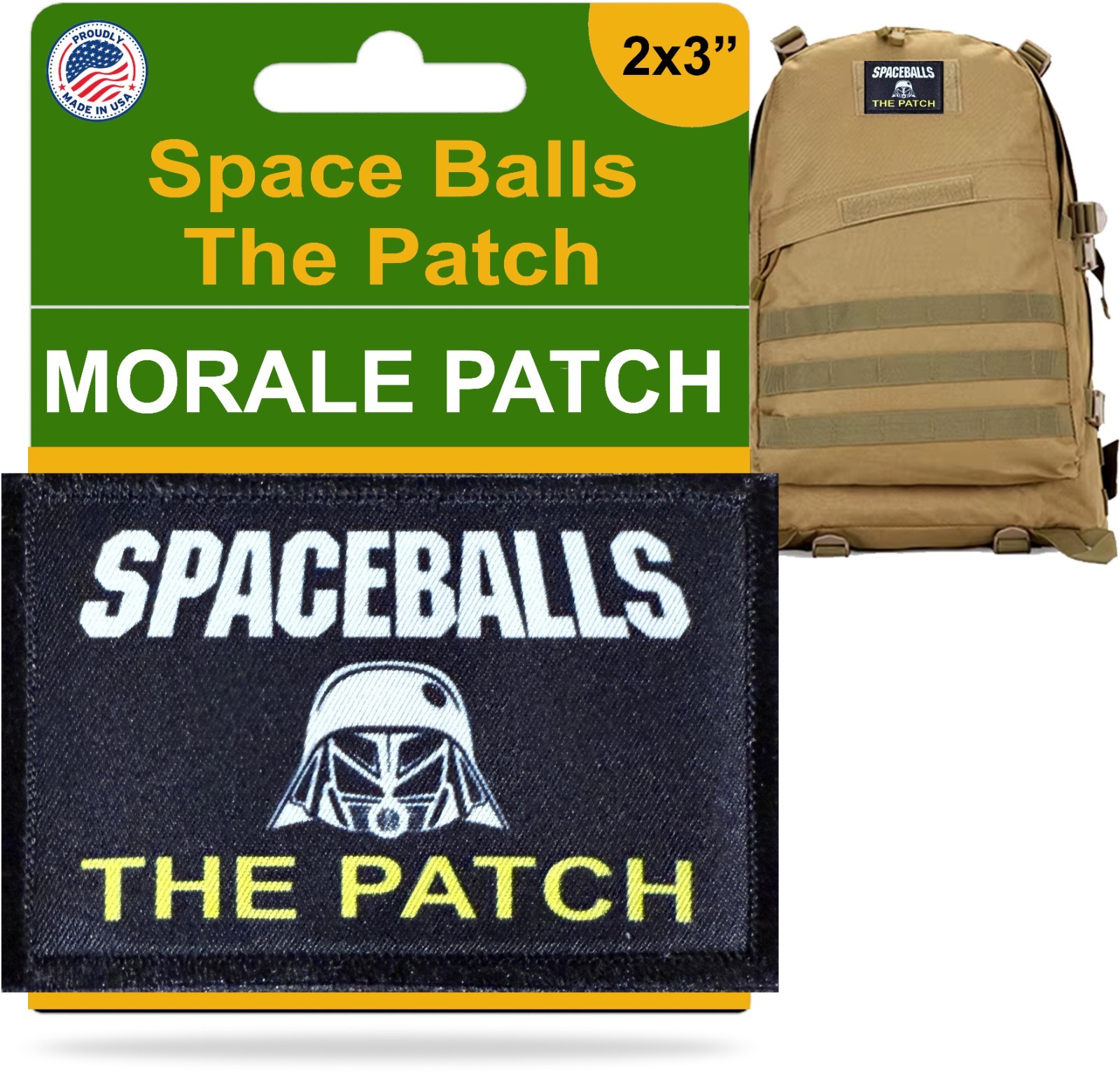 SpaceBalls The Patch Funny Morale Patch Use the Schwartz and buy this patch!