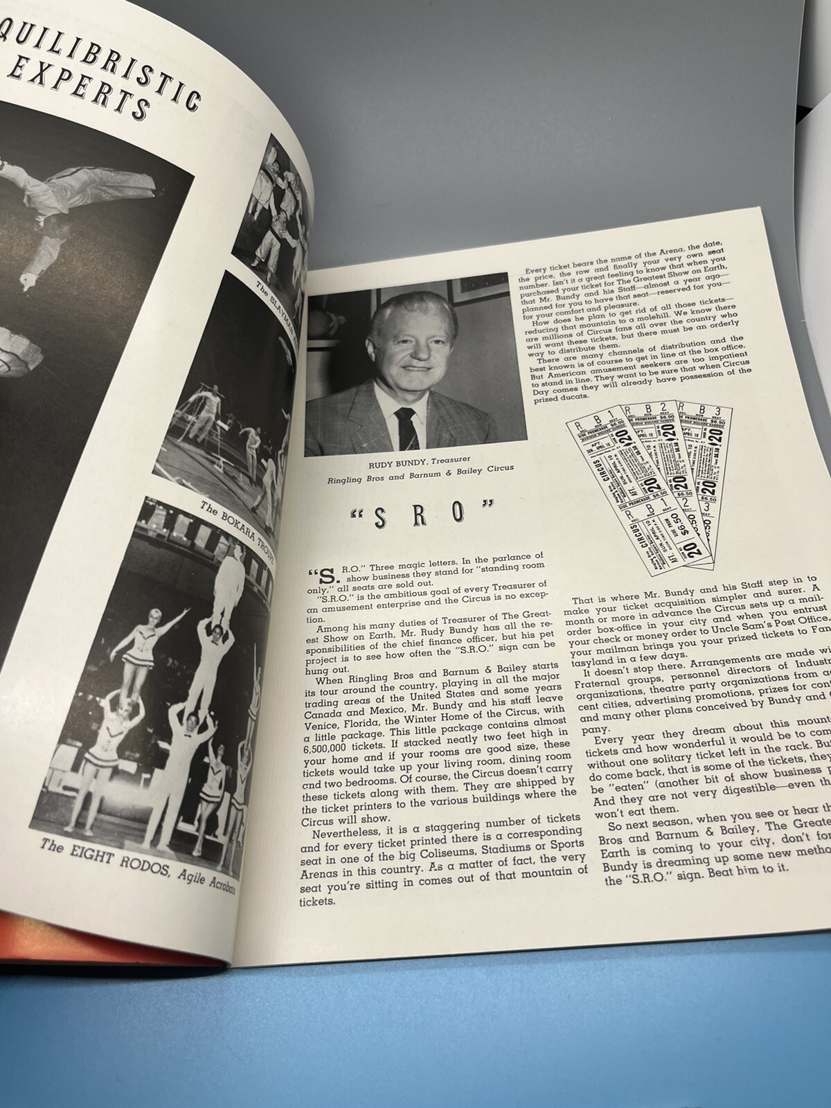 Ringling Brothers and Barnum Bailey Souvenir Program 1963 Historic Collectible!