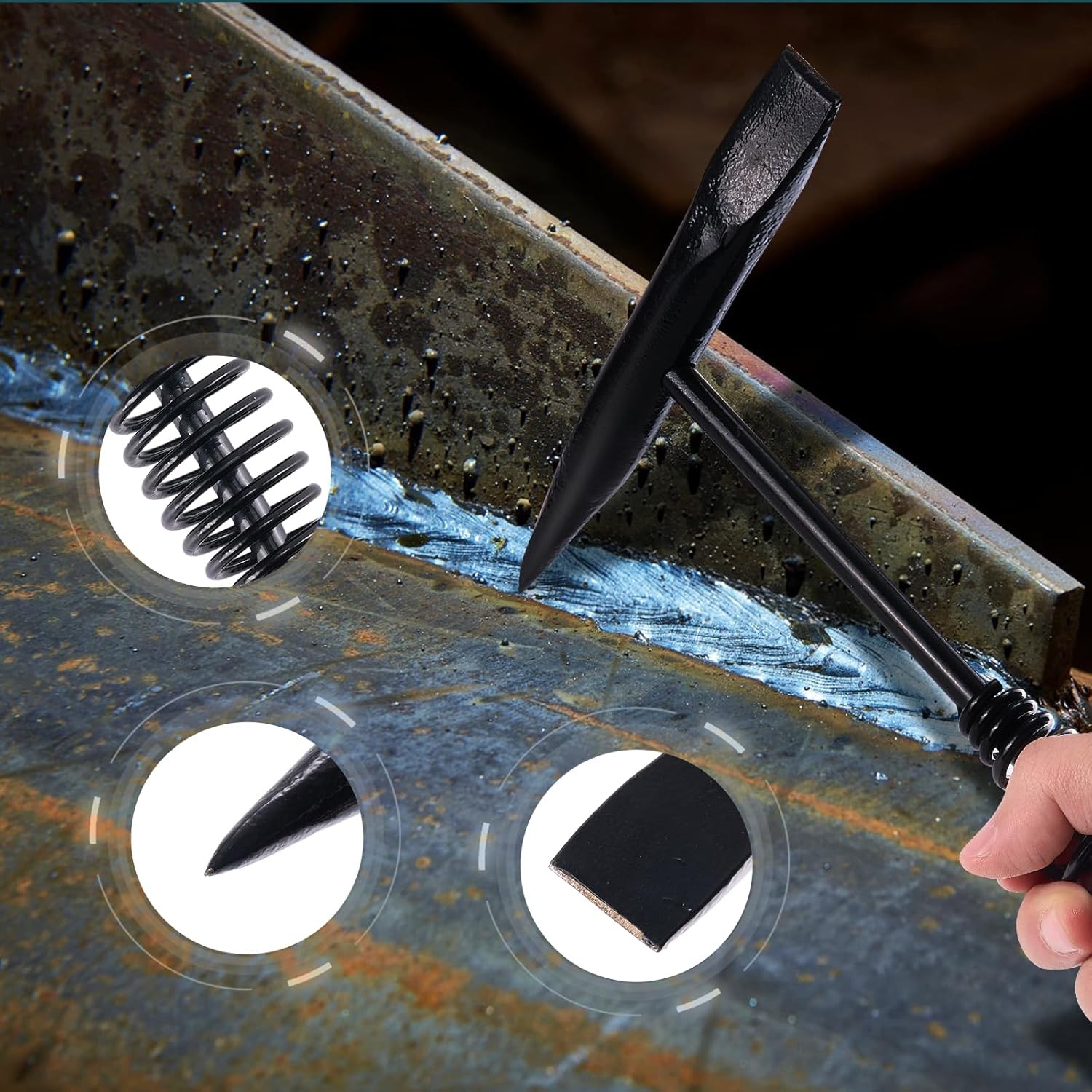 Handheld 110V 120Amp ARC Welder, Portable IGBT Inverter Wedling Machine