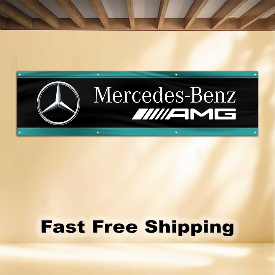 Mercedes-Benz 2'X8' BANNER FLAG