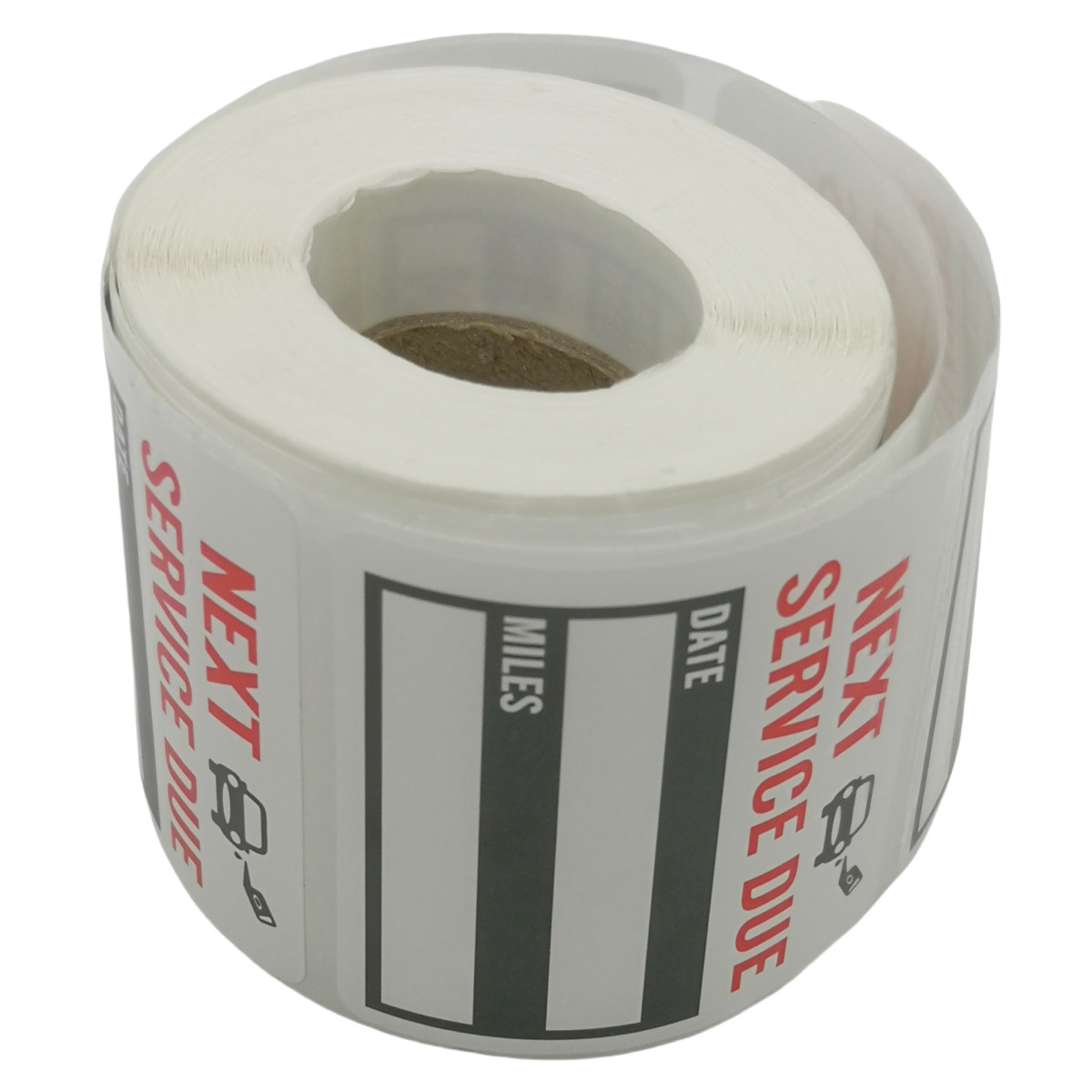 300 Oil Change Service Reminder Stickers Window Lite Sticker Pack 2"x2" US