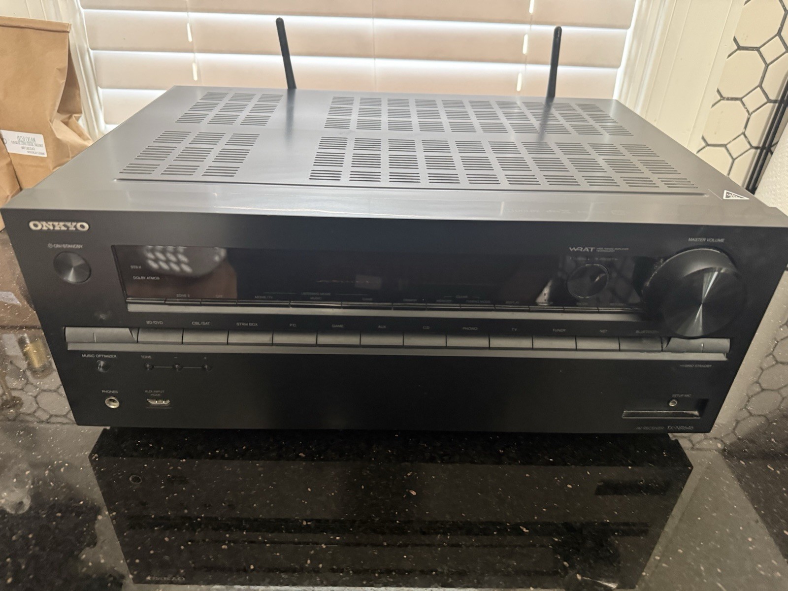 Onkyo TX-NR646 7.2 Channel 170 Watt Audio Receiver