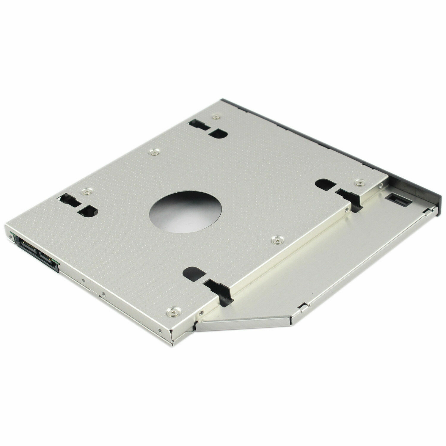 9.5mm Universal For SATA 2nd HDD SSD Hard Drive Caddy CD/DVD-ROM Optical Bay New