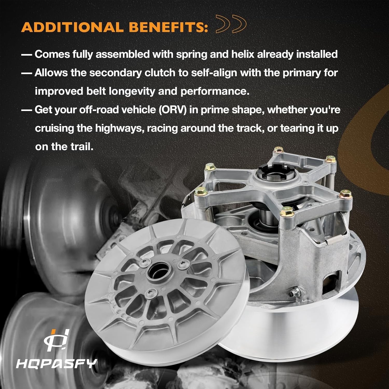 Primary & Secondary Clutch For 2019-2020 Polaris Ranger 1000 XP HD 2018 Drive