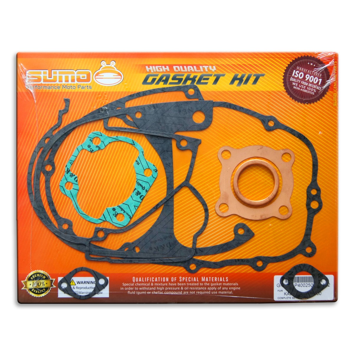 Complete Engine Gasket Kit Set for Kawasaki KE100 [1976-2001] KD100 M[1976-1989]