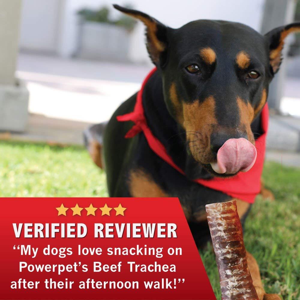 6 INCH Beef Trachea- BULK- Natural Dog Chew-100% BRC CERTIFIED