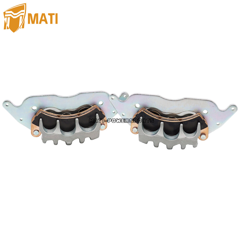 Front Brake Calipers & Sintered Pads for Polaris RZR Pro XP/Turbo RZR XP/XP 4