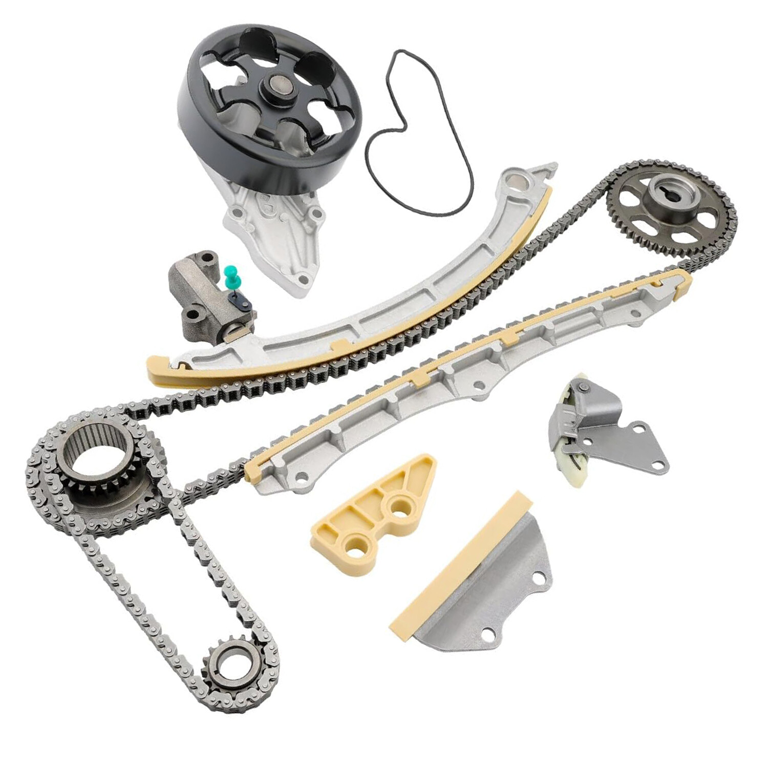 Timing Chain Kit w/ Water Pump For 2002-2011 Acura TSX Honda Accord CRV Element