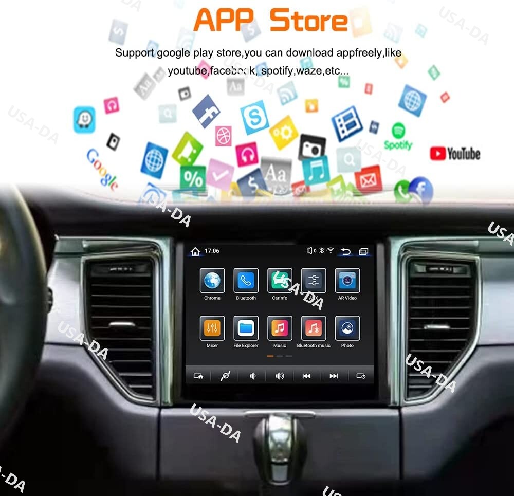 8.4" touch screen Car Radio Navigation GPS CarPlay for Porsche Panamera 2010-16