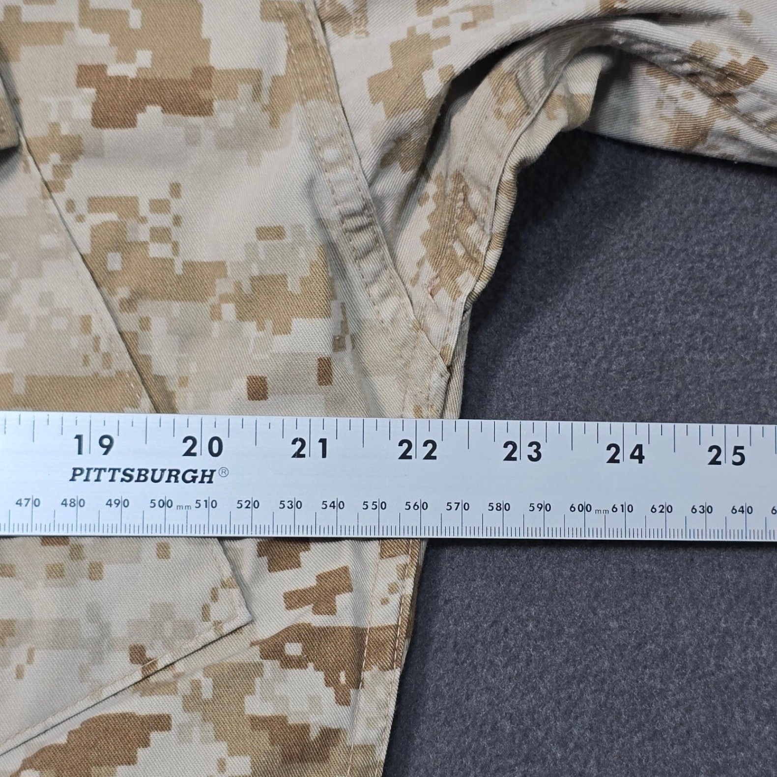 USMC Desert MARPAT Digital Camo Combat Shirt Medium Regular American Military