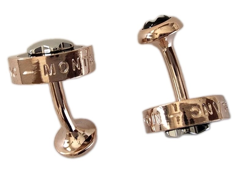 Montblanc Rose Gold Cufflinks