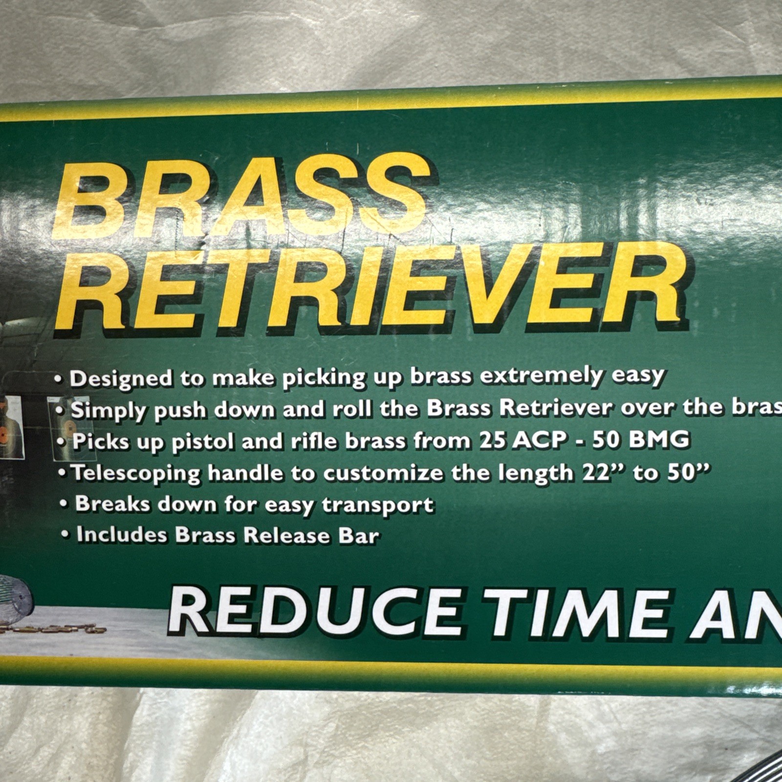 Caldwell Brass Retriever Collapsible Design and Basket Separator 125789 New Open