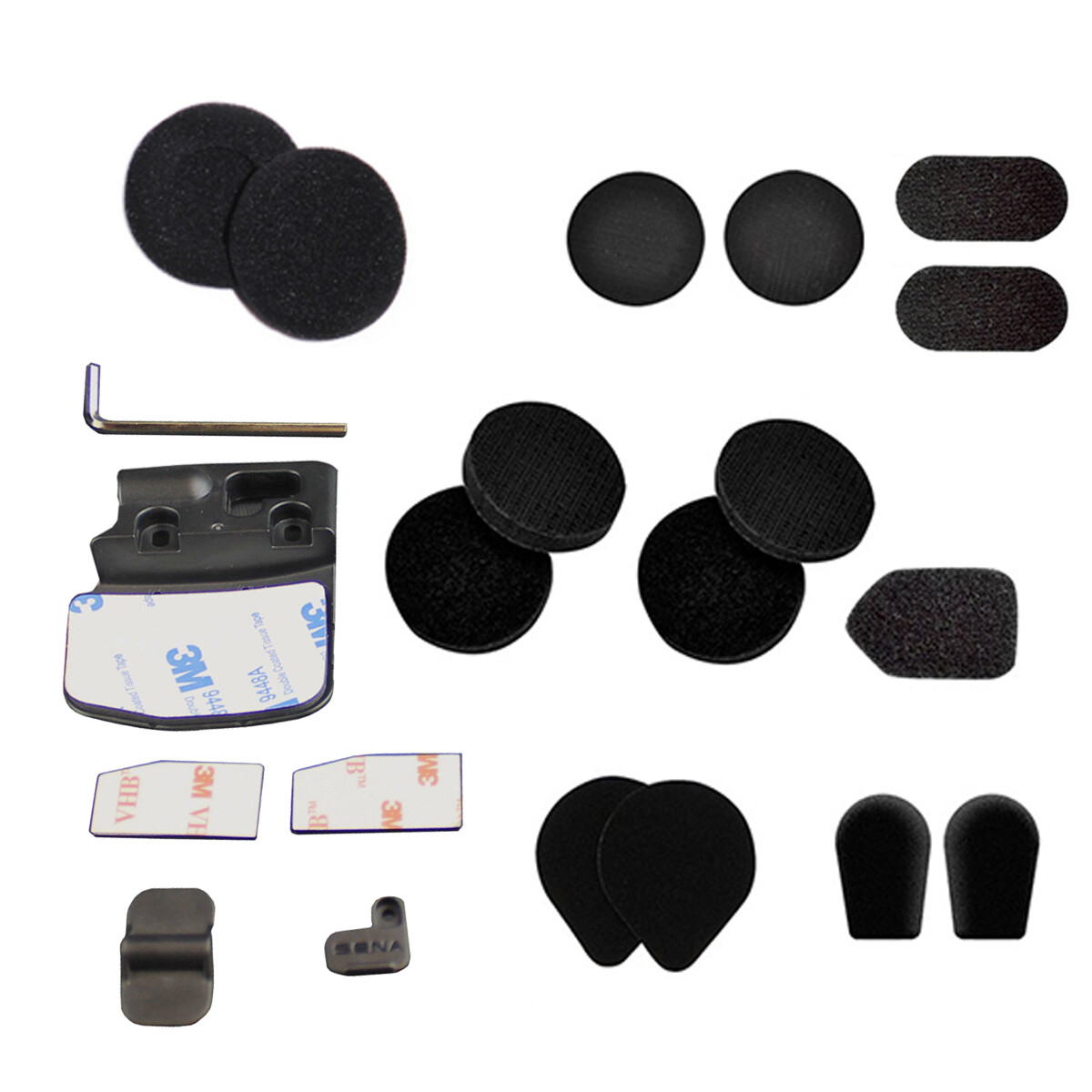SENA Mounting Accessories and Supplies Kit for 20S/30K/50S- 20S-A0201
