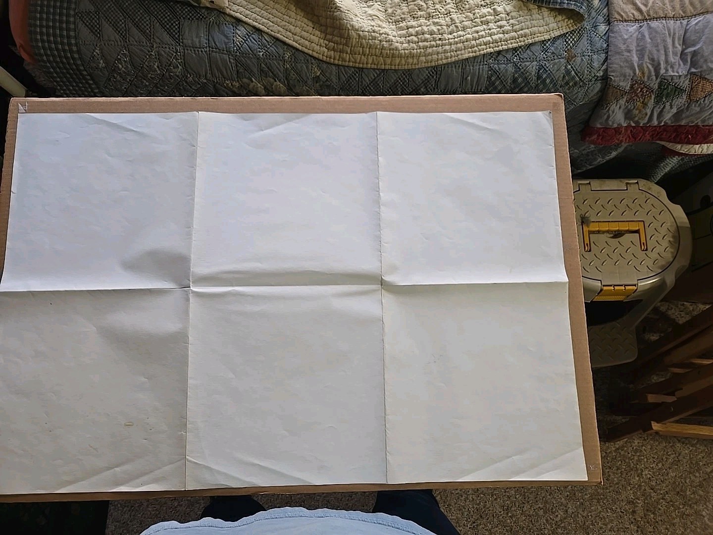 Neil Young Journey Through The Past Vintage Promo Poster 1972 - VG++