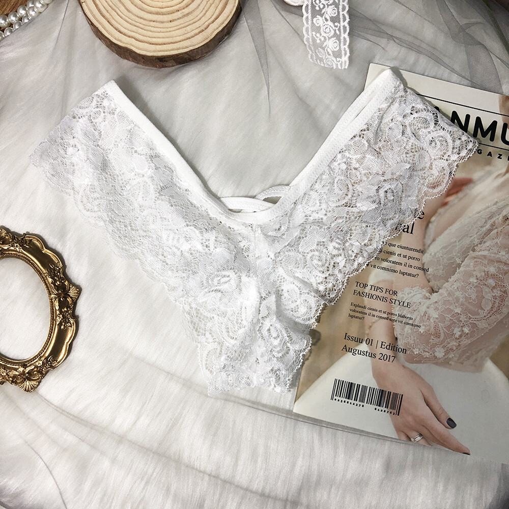 6 Packs Lot Womens French Lace Panties G string Thongs Brief Underwear Lingeries