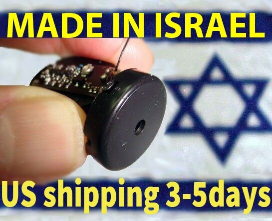 FM Spy Wall Bug up to 300meters  • Listen Through Glass & Walls • MADE IN ISRAEL