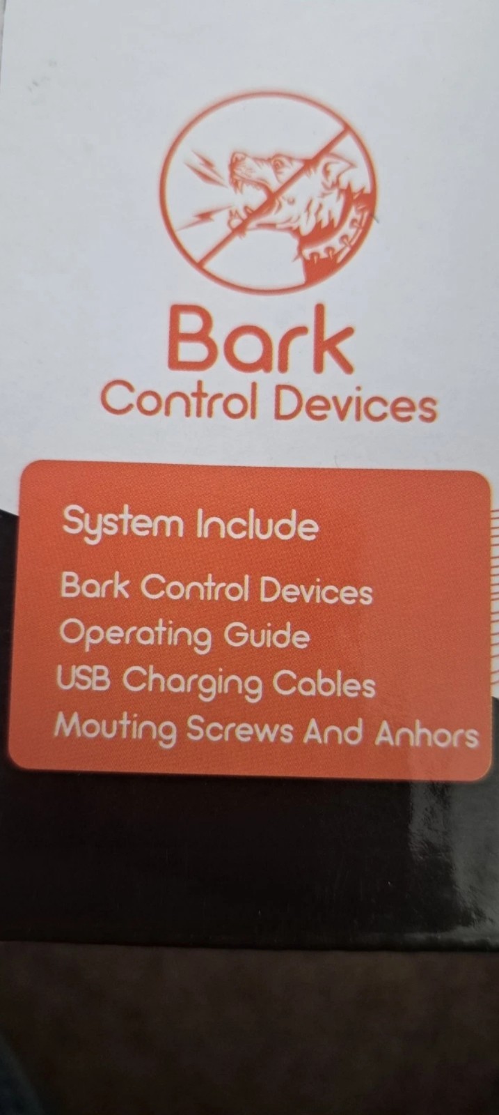 Dog Anti Barking Device, Rechargeable Dog Barking Control Device