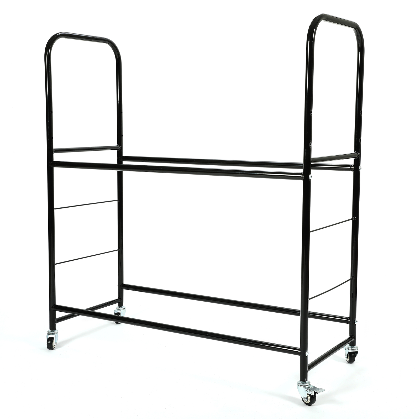 Rolling Tire Rack Heavy-Duty Steel with Wheel For Home Workshop