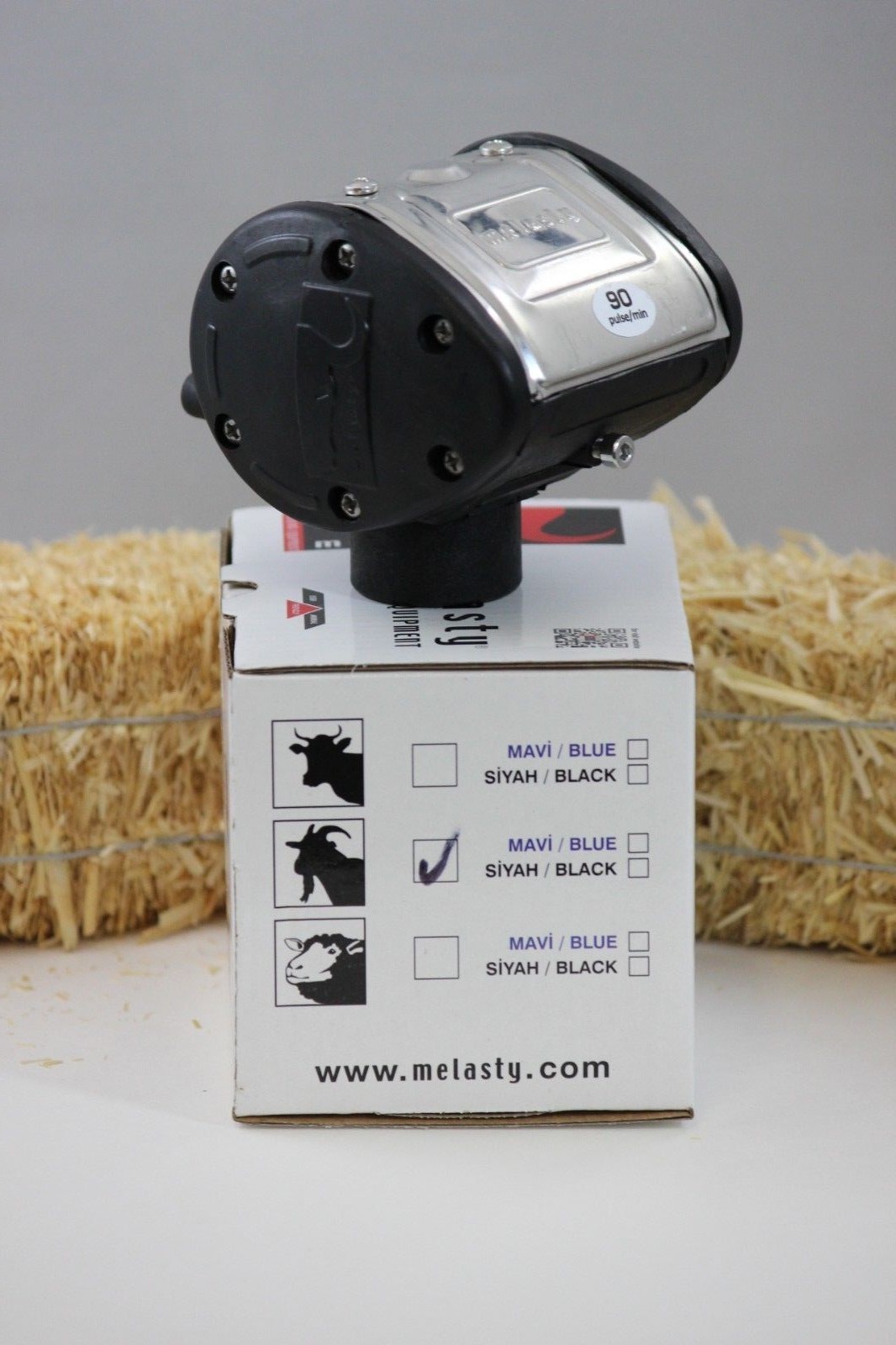Melasty, Pulsator for Goats Compatible with Tulsan and other milking machines.