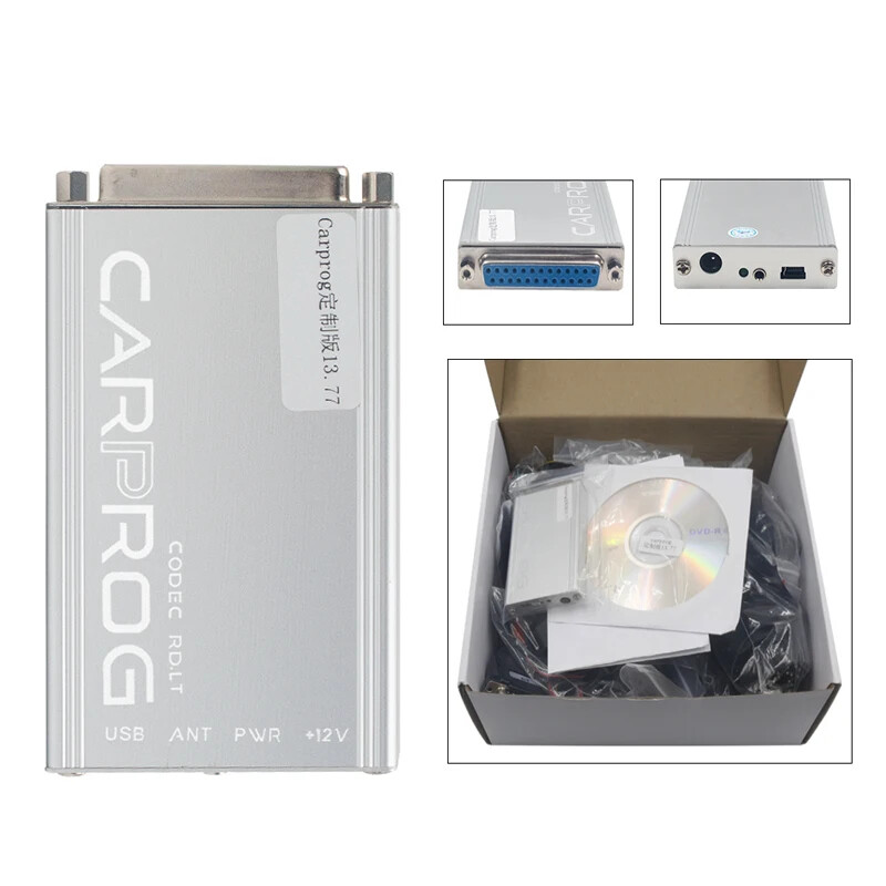 Full Adapter with Keygen Prog 8.21/v5.0 Iprog Pro for Radio/immo Ecu Repair Tool