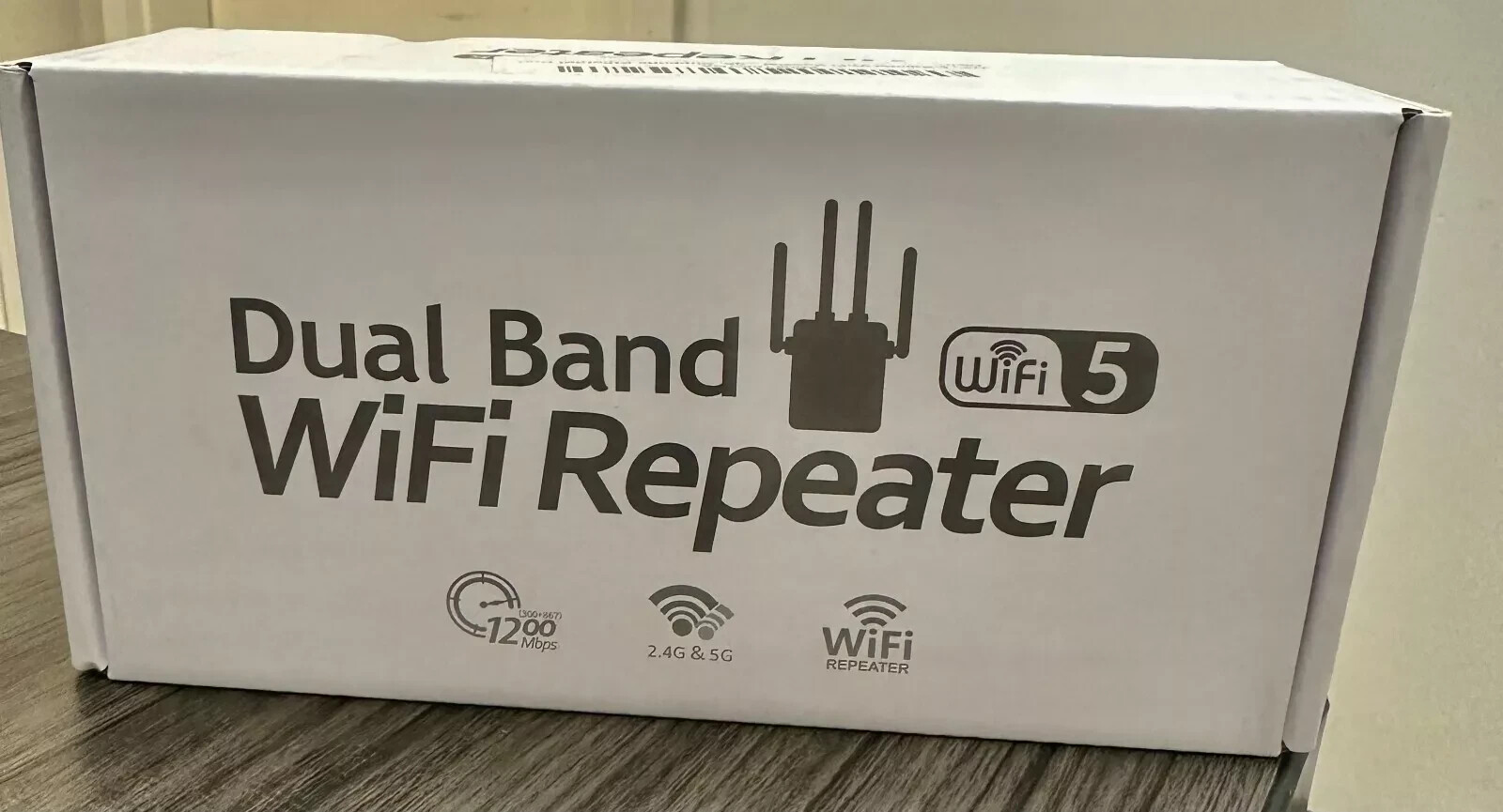Dual Band Wifi Repeater Wifi 5 AC1200 2.4G/5G Extender