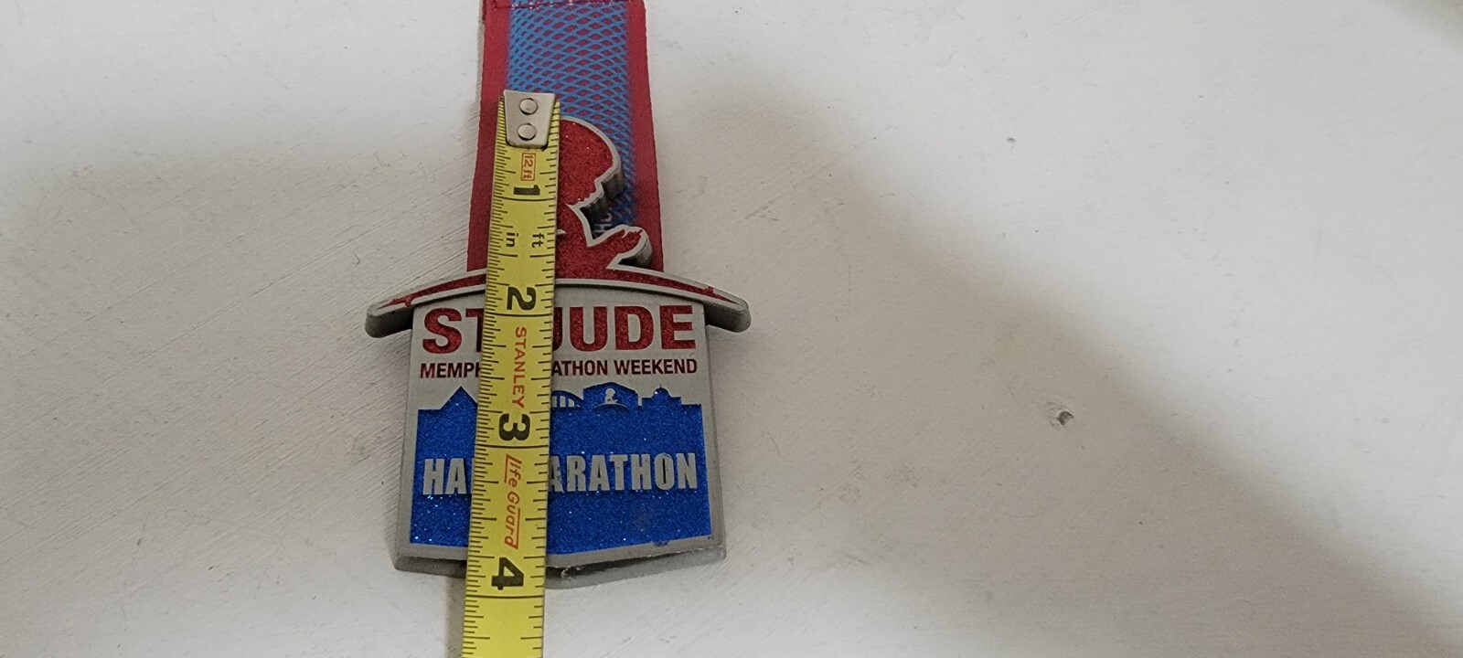 St. Jude Memphis Half Marathon Weekend medal - [ 12/5/15] - free shipping