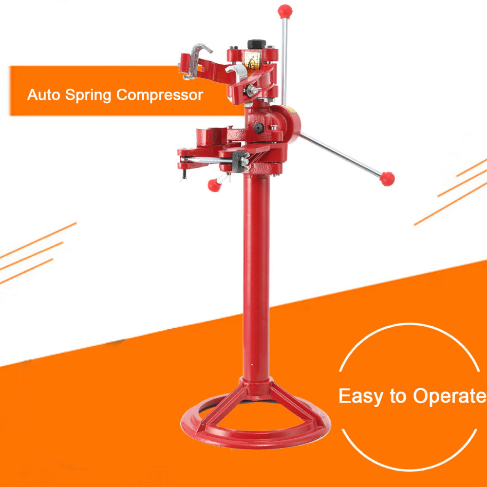 Auto Coil Spring Compressor Hand Operate Strut Spring Press Max. Height 20 inch