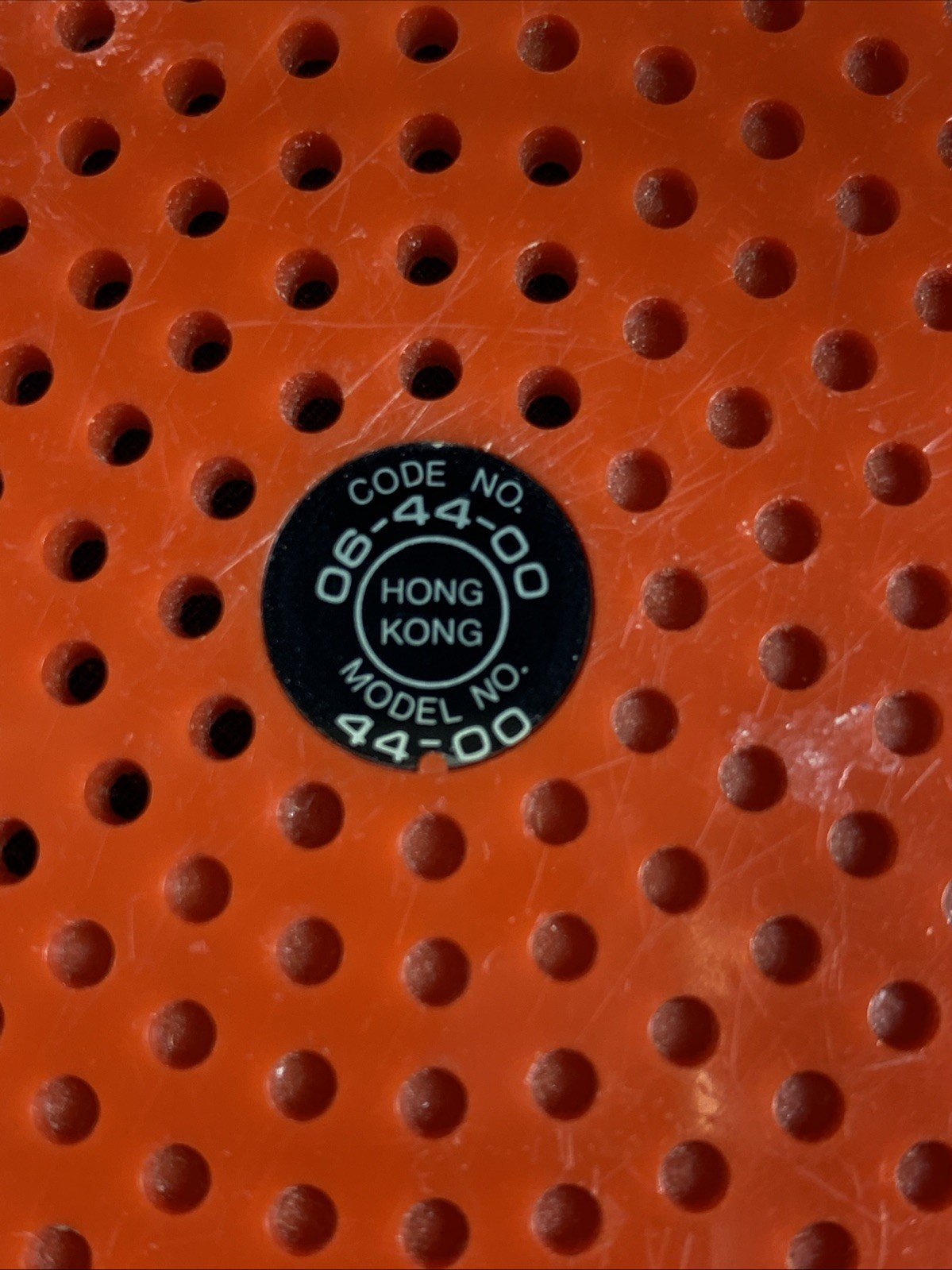 Vintage Kmart Red AM Transistor Radio Wrist Strap **Not Tested**